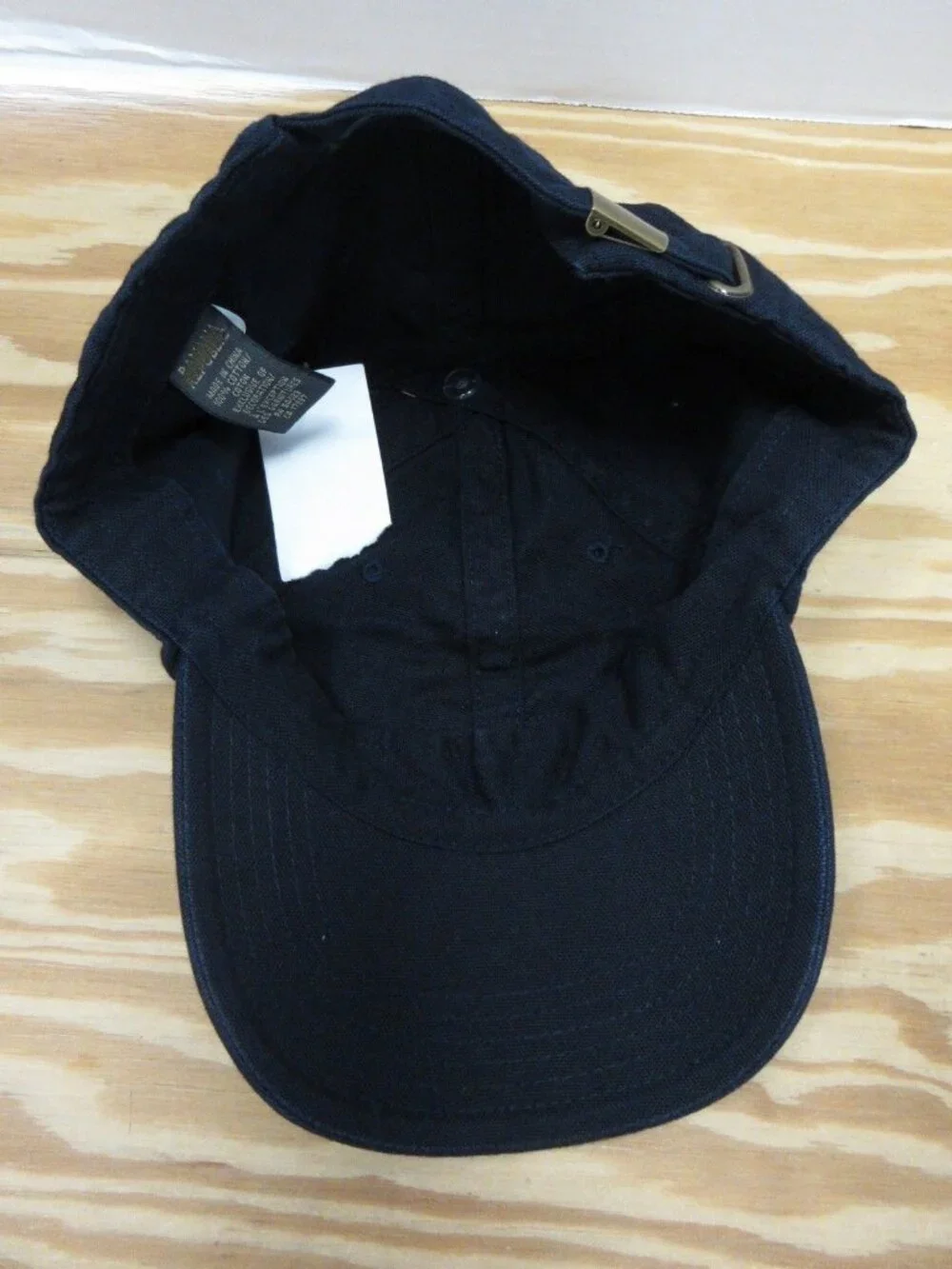 VTG Banana Republic Hat Cap Strapback Navy BR San Fran Logo Y2K NEW